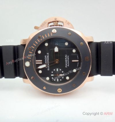 Copy Panerai 684 Submersible PAM684 Watch Rose Gold 42mm